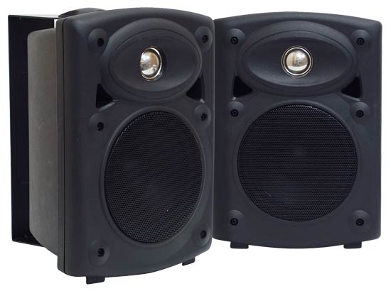 Pyle - PPH5MA , Sound and Recording , Home Speakers , Two Way 5.25'' Shielded Amplified Studio Monitors & Wall Mount/Ceiling Speakers