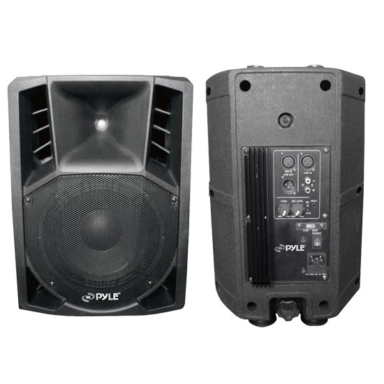 Pyle - PPHP86A , Sound and Recording , PA Loudspeakers - Cabinet Speakers , 400 Watts Two-Way 8'' Powered PA Speaker System