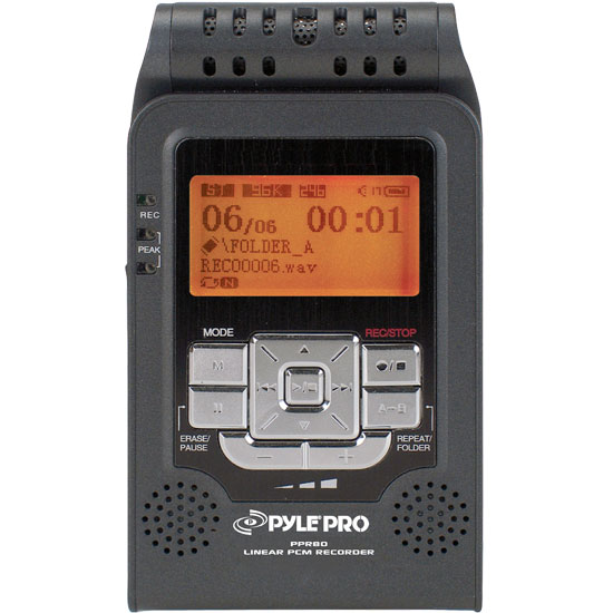 Pyle - PPR80 , Disc , Linear PCM Recorder