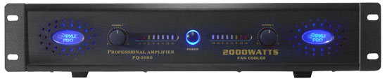 Pyle - PQ2000 , Sound and Recording , Amplifiers - Receivers , 2000 Watts Professional Amplifier