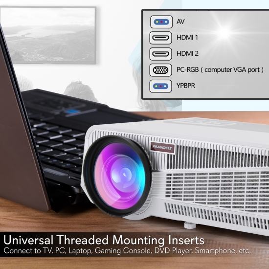 PyleHome - PRJAND615 - Home and Office - Projectors