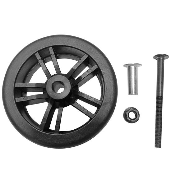 Pyle - PRTPPHP1244WHE , Parts , Wireless BT Streaming PA Karaoke Speaker Wheels  - Replacement Parts for Model Numbers: PPHP1244B, PPHP1544B, PHPWA15TB, PHPWA12TB, PHPWA10TB, PHPWA8TB