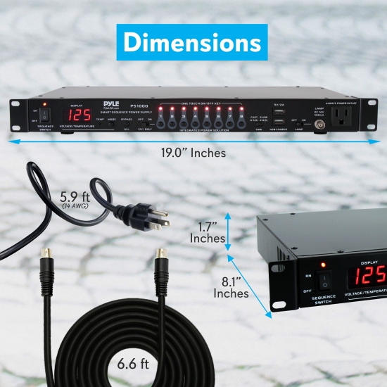 pro audio overload recptacles