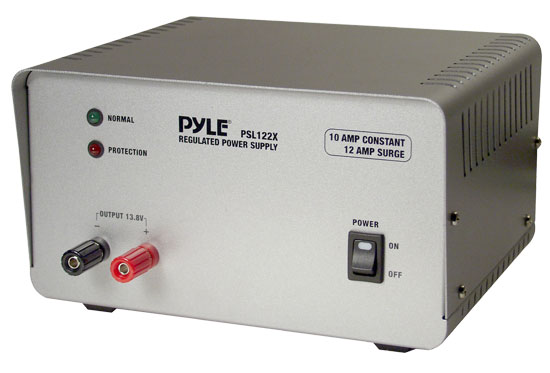 Pyle - PSL122X , On the Road , Power Supply - Power Converters , 10 Amp Linear Power Supply AC/DC