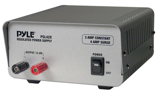 Pyle - PSL42X , Home and Office , Power Supply - Power Converters , On the Road , Power Supply - Power Converters , 3 Amp Linear Power Supply AC/DC