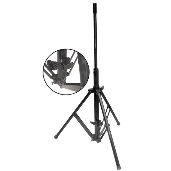 Pyle - PSTND90 , Musical Instruments , Mounts - Stands - Holders , Sound and Recording , Mounts - Stands - Holders , Foot Pedal WIND UP Heavy Duty Tripod Speaker Stand