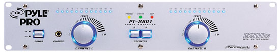 Pyle - PT2801 , Sound and Recording , Amplifiers - Receivers , 2200 Watt Power Amplifier