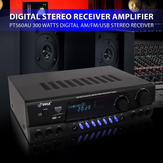 PyleHome - PT560AU - Home and Office - Amplifiers - Receivers - Sound ...