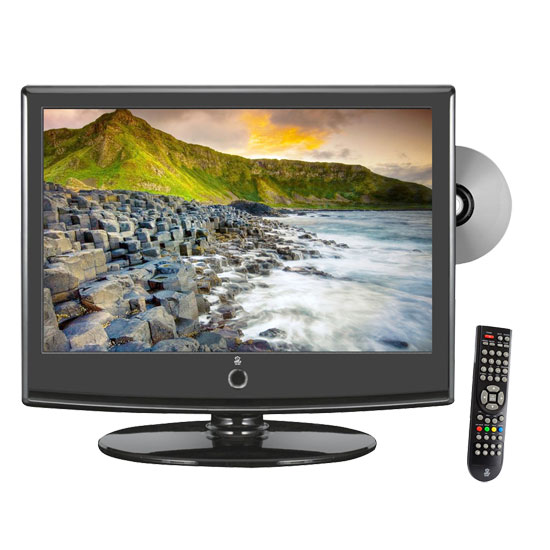 Pyle - PTC158LD , Home and Office , TVs - Monitors , 15.6'' Hi-Definition LCD Flat Panel TV w/ Built-In Multimedia Disc Player