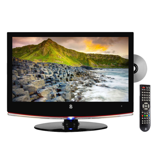 Pyle - PTC20LD , Home and Office , TVs - Monitors , 19'' Hi-Definition LCD Flat Panel TV w/ Built-In Multimedia Disc Player