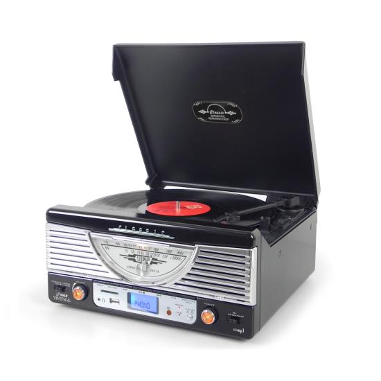 a phonograph turntable reaches its speed of 33 rpm