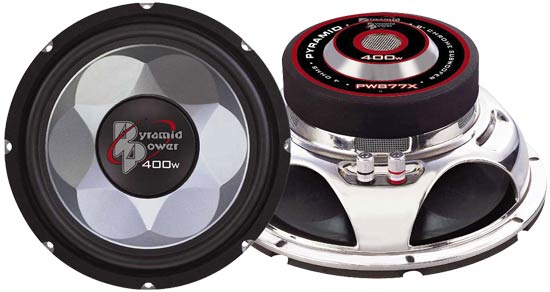 Pyle - PW577X , On the Road , Vehicle Subwoofers , 5'' 200 Watt Subwoofer