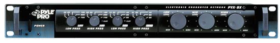 Pyle - PYX3X , Sound and Recording , Equalizer - Crossover  , 3-Way Active Stereo Crossover Network