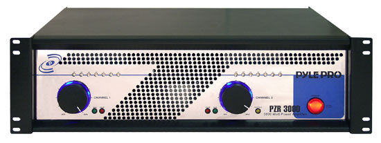 Pyle - PZR3000 , Sound and Recording , Amplifiers - Receivers , 19'' Rack Mount 3000 Watt Power Amplifier