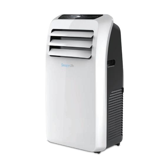 Pyle - SLACHT128EU , Home and Office , Cooling Fans , Portable Room Air Conditioner - 12000 BTU Compact Home A/C Cooling Unit with Built-in Dehumidifier & Fan Modes, Includes Window Mount Kit (White)