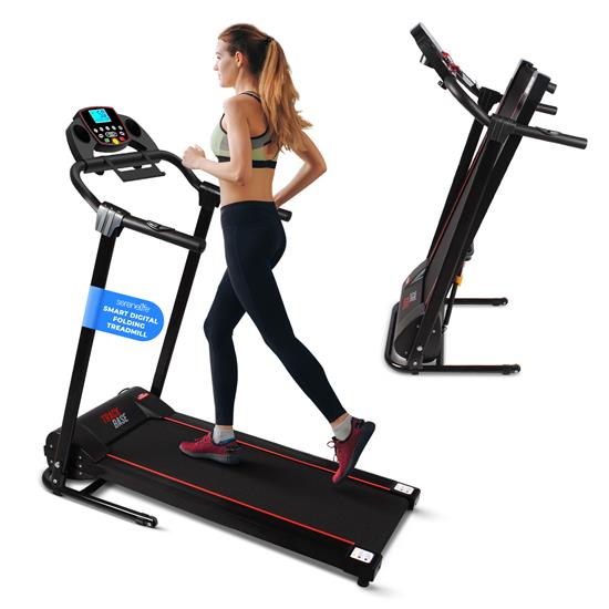 Pyle - SLFTRD18 , Health and Fitness , Fitness Equipment - Home Gym , Track Base Smart Digital Treadmill with Downloadable App