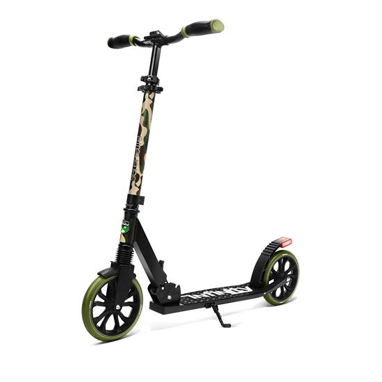 Pyle - SLTS13 , Sports and Outdoors , Kids Toy Scooters , Lightweight and Foldable Kick Scooter - Adjustable Scooter for kid and  Teens , Alloy Deck with High Impact Wheels (Camo)