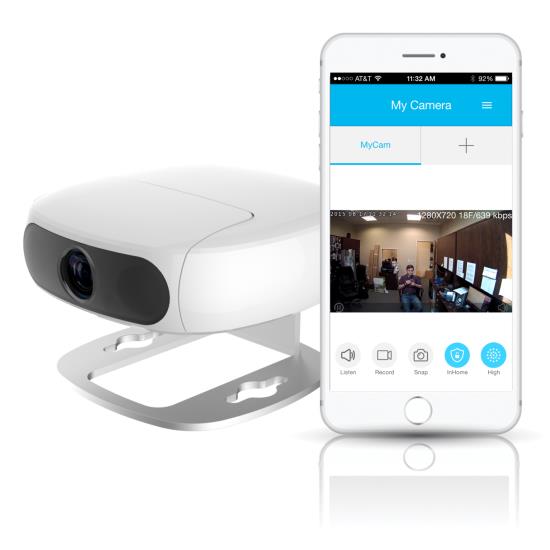 Pyle - TOFUCAM , Home and Office , Cameras - Videocameras , Pyle TofuCam Wireless IP Camera / WiFi Cam, Hi-Res Full HD 1080p Recording, Safety Security Motion Detection, Time Lapse